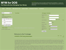 Tablet Screenshot of mymdos.com